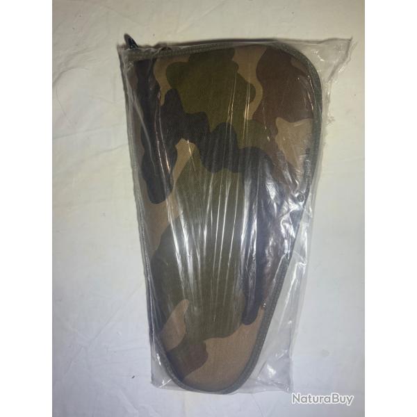 Housse de transport rembourre pour arme de poing camouflage  - Neuve