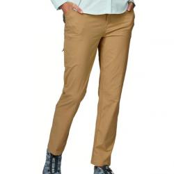 Pantalon Respirant Patagonia "Women's Quandary Pants - Regular" 4 Beige