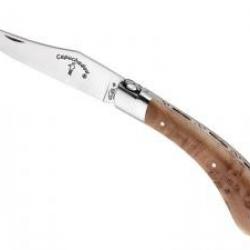 Couteau Fontenille Pataud CAPUCHADOU lame mate acier 14C28N Manche 10cm genévrier +pochette