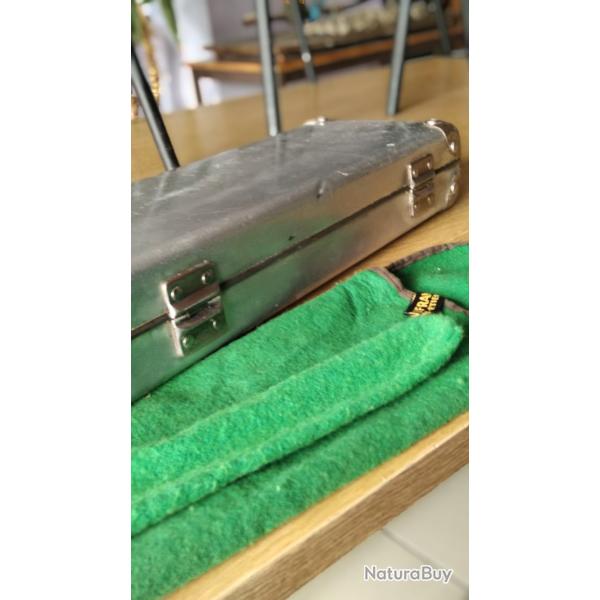 Rare mallette fusil vintage aluminium