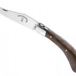 Couteau Fontenille Pataud CAPUCHADOU lame mate acier 14C28N Manche 12cm noyer +pochette