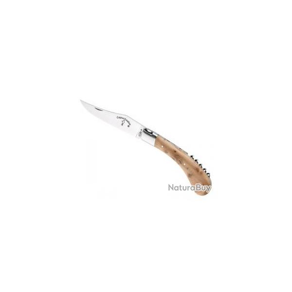 Couteau Fontenille Pataud CAPUCHADOU 2 pices lame mate acier 14C28N,tire-bouchon 5 spires +pochette
