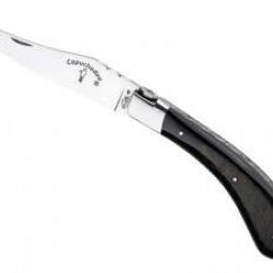 Couteau Fontenille Pataud CAPUCHADOU Lame brillante acier 14C28N manche en corne de buffle +pochette