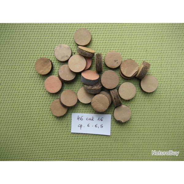 46 bourres de complment cal 16 paisseur de 6  6,5 mm