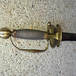 Épée officier 18 ème siècle
