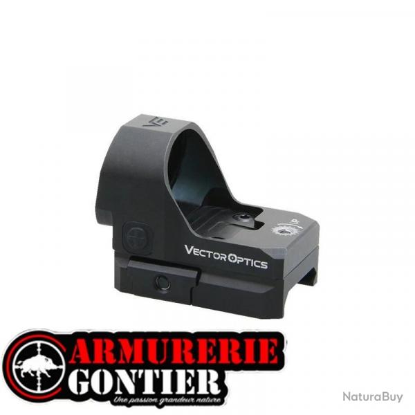point rouge VECTOR OPTICS FRENZY-X 1X22X26 MOS 3MOA multi rticule