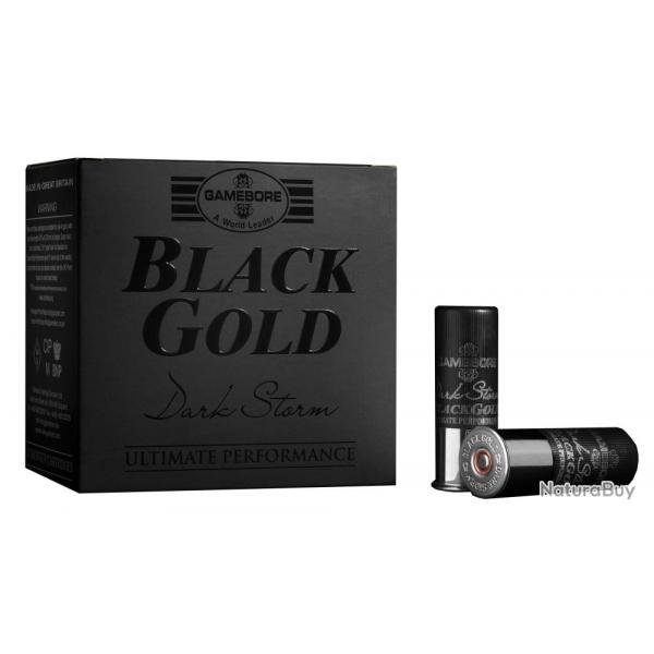 CARTOUCHES GAMEBORE BLACK GOLD DARK 12/70 32G BOURRE JUPE
