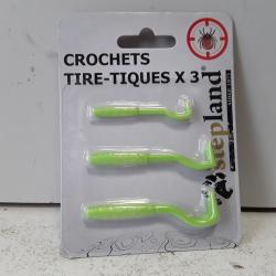 X3 Crochets tire-tiques Stepland