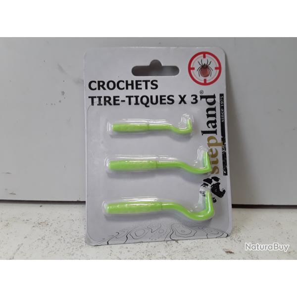 X3 Crochets tire-tiques Stepland