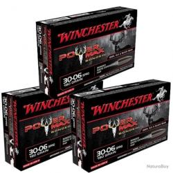 !!! offre !!! 60munitions winchester power max 30-06 180gr + 1 T-shirt offert