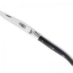 Couteau Laguiole G. DAVID lame acier carbone, manche 12 cm corne