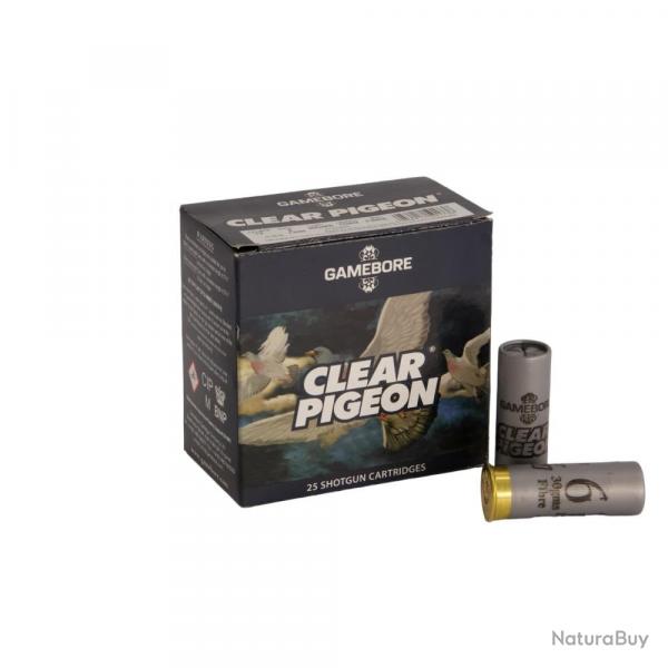 CARTOUCHES GAMEBORE CLEAR PIGEON 12/70 30G BOURRE JUPE