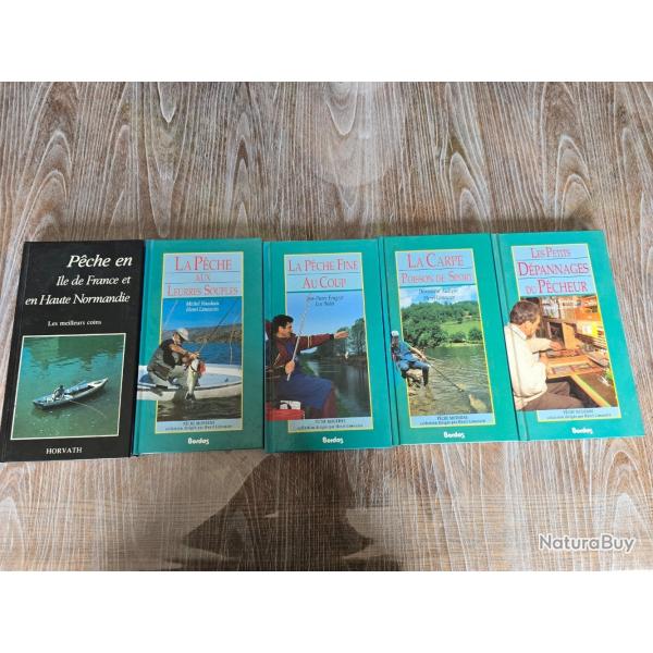5 livres sur la Pche
