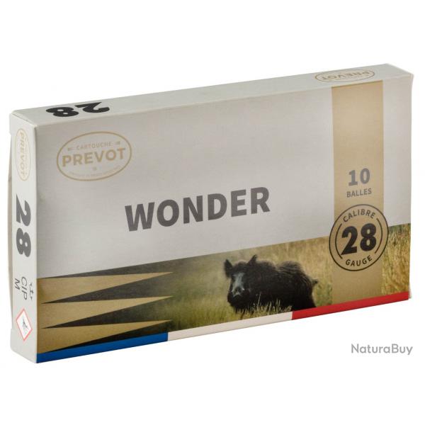 Balles Prevot WONDER cal. 28