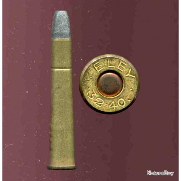 .32-40 Black Powder - marquage : ELEY  32-40  - balle plomb - amorce cuivre