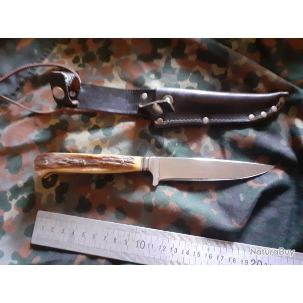 Beau couteau de chasse ancien Solingen