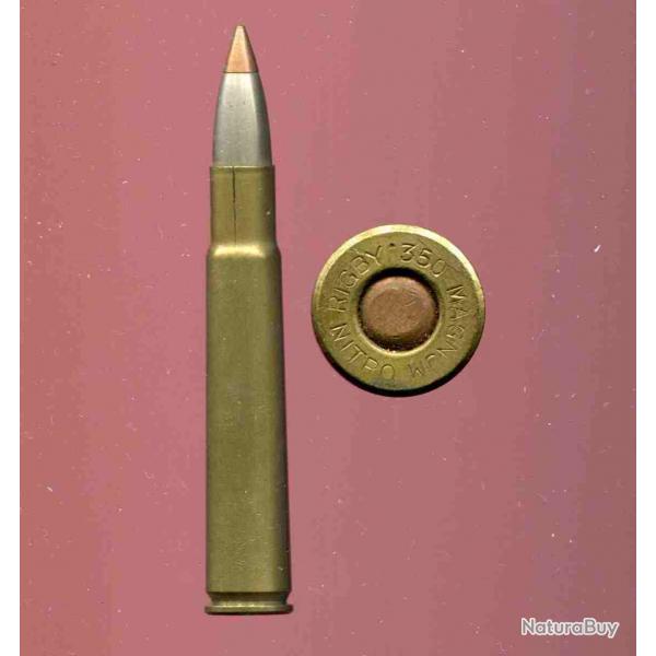 .350 RIGBY NITRO MAGNUM - marquage : RIGBY 350 MAGNUM NITRO - tui de 70.2 mm