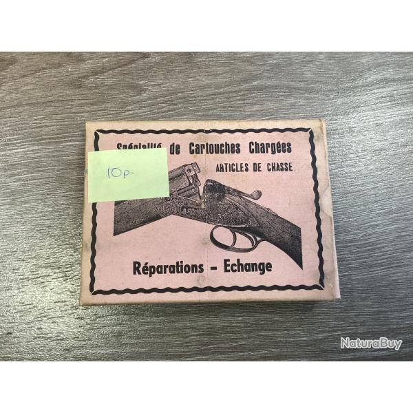 Lot de 32 cartouches calibre 16 de chez GOEURY & RENAULD NANCY