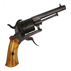 REVOLVER A BROCHE - LUXE - CALIBRE 7MM - CATEGORIE D