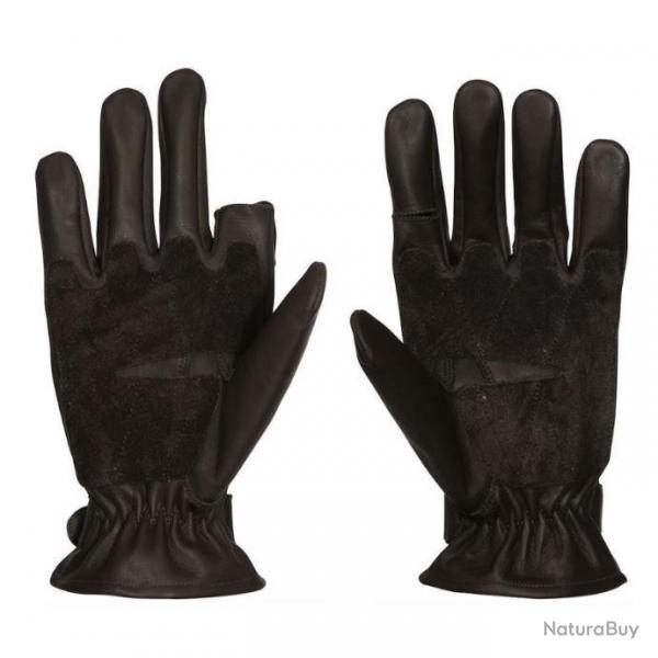 Gants de chasse en cuir Percussion - TAILLE M