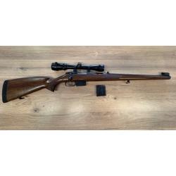 Carabine à verrou CZ 527 Stutzen Calibre 222 Remington Lunette Bushnell Buckhorn 3-9x32
