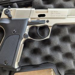 Walther CP88 Nickel, Pistolet à plomb CO2 avec plombs et cartouches