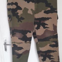 Pantalon treillis camouflage