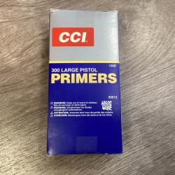 Amorce 300 large pistol primers CCI