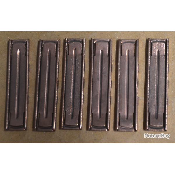 un Lot 6 lames mauser G98 WW1 L39