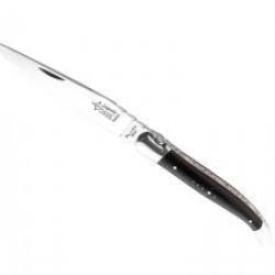 Couteau Laguiole G. DAVID  lame acier 12C27, manche 12 cm ébène +étui