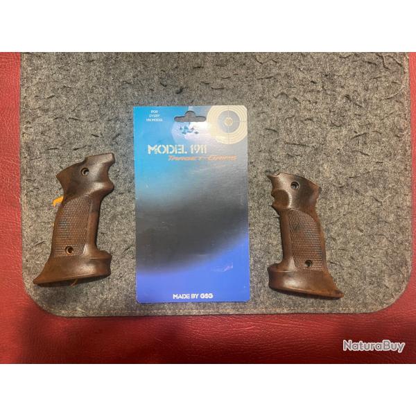 Plaquettes target pour pistolet GSG 1911 tous modles