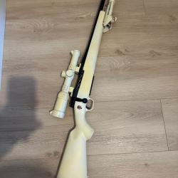 Mossberg Patriot USA TAN 308 WIN + lunette 1-6X24 + Bi pied