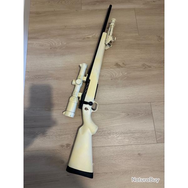 Mossberg Patriot USA TAN 308 WIN + lunette 1-6X24 + Bi pied