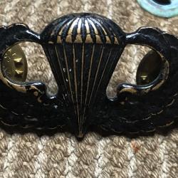 Original US Army Paratrooper Jump Wings Badge SIMCO GI BREVET PARA US VIETNAM