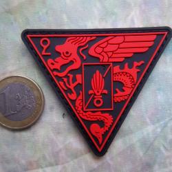 écusson militaire 2 éme REP légion parachutiste insigne PVC