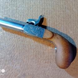 pistolet à percussion poudre noire
