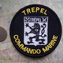 commando marine Trepel écusson collection militaire insigne tissu