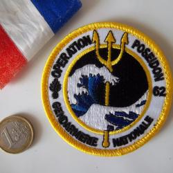 écusson militaire opération Poséidon gendarmerie Pas-de-Calais