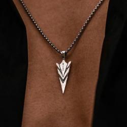Pendentif argent sterling 925 - Be Lost - meraki