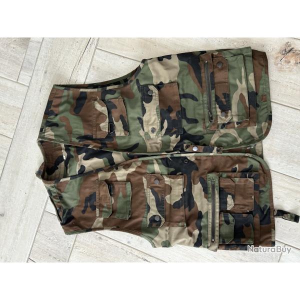 gilet  chasse  camouflage