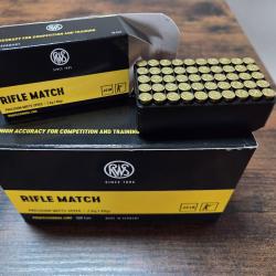 500 cartouches RWS Rifle match