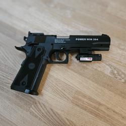 Pistolet CO2 type Colt 1911