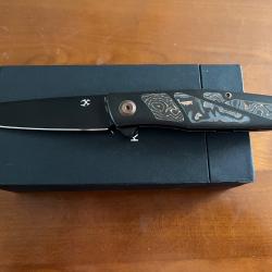 Couteau Kansept Cru S35VN EDC comme neuf