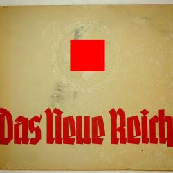 LIVRE /CATALOGUE « DAS NEUE REICH » de la SECONDE GUERRE.  /aq