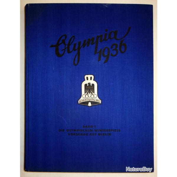 GROS CATALOGUE des JEUX OLYMPIQUES du BERLIN. 1936