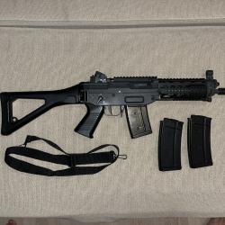 airsoft Sig 552 RIS Blowback Full Metal