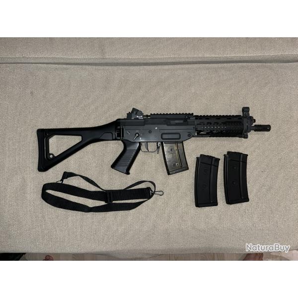 airsoft Sig 552 RIS Blowback Full Metal