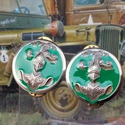 Insignes de col Chars de combat ABC - 4a