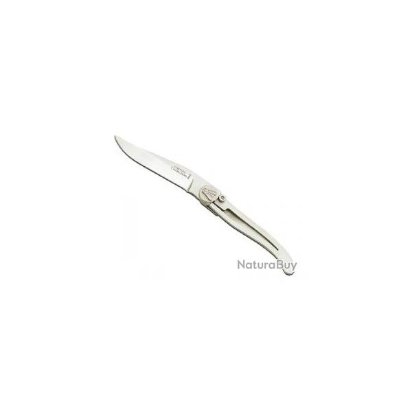 Couteau Laguiole LINER LOCK lame acier X50CrMoV15  cran intrieur manche inox