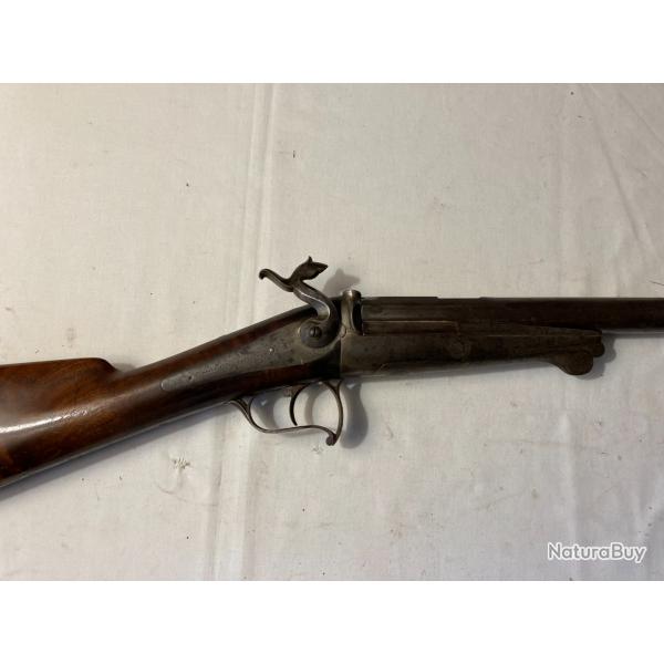 fusil  broche cal 20 mono canon